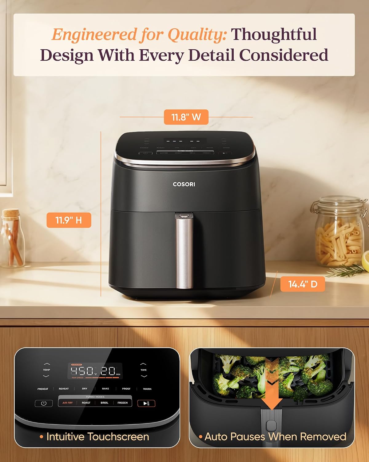 Thumbnail 6 de Cosori TurboBlaze 9-in-1 Air Fryer ⚡