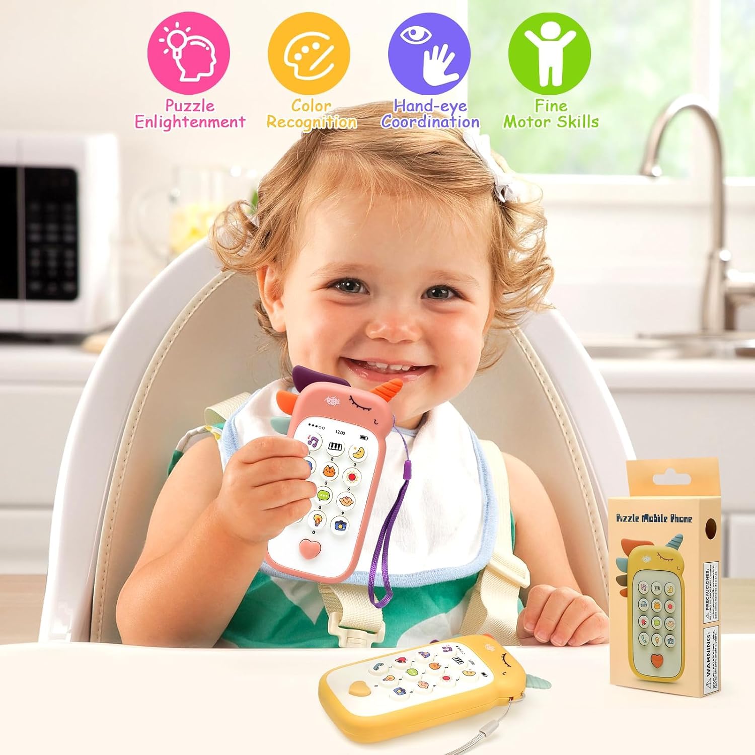 Detalle de Bambebe Baby Phone Toy 12–18 Months