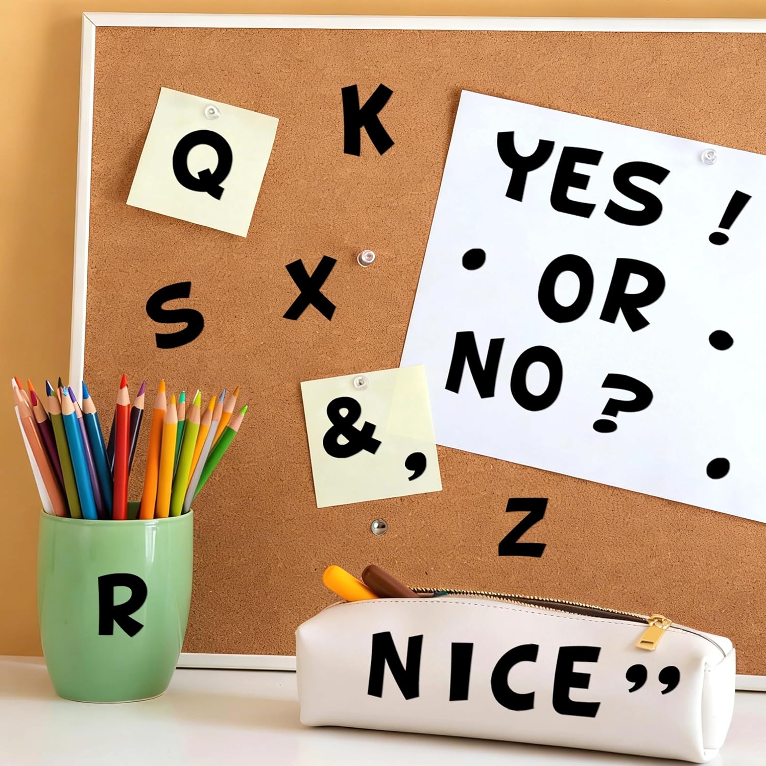 Thumbnail 5 de Bulletin Board Letter Stickers 2.5-Inch