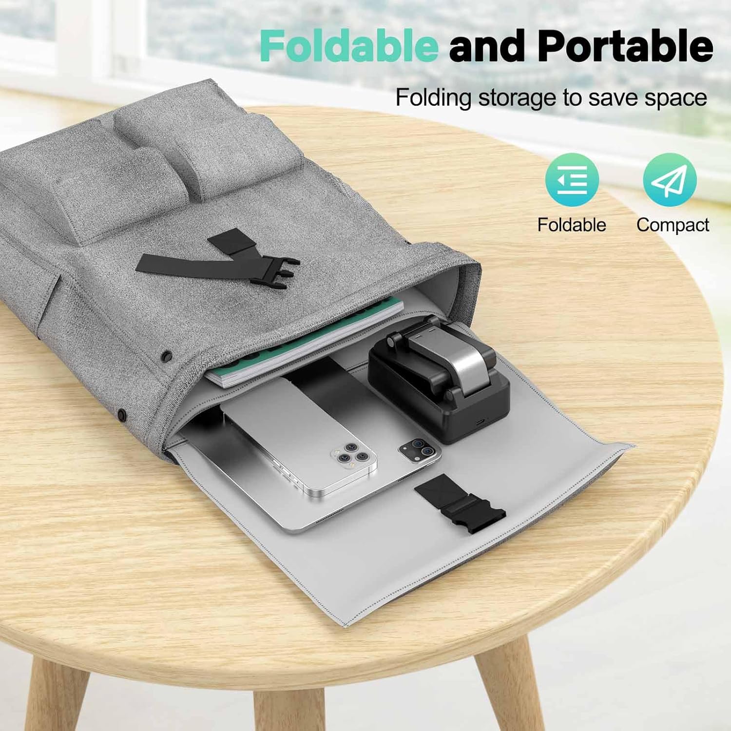 Detalle 2 de LENRUE Wireless Bluetooth Speaker with Stand