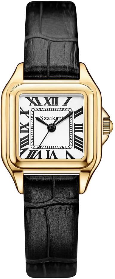 Detalle de Szaikyri Quadrato Classico Orologio Donna con Cronografo e Numeri Romani