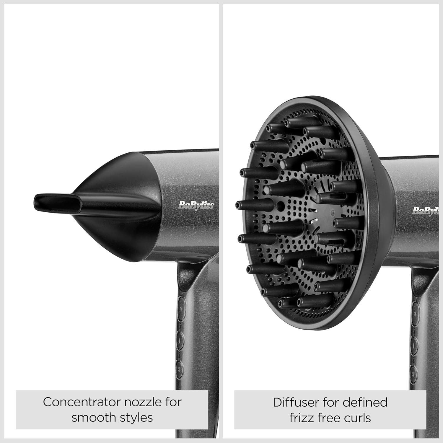 Thumbnail 3 de BaByliss D6200DU Titanium Shine 1600W dryer