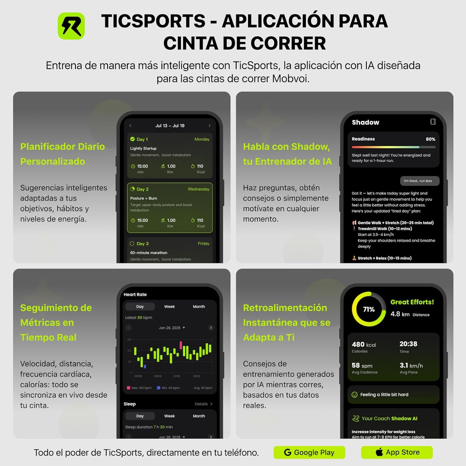 Thumbnail 4 de MOBVOI Home Walking Treadmill Edge — cinta de marcha
