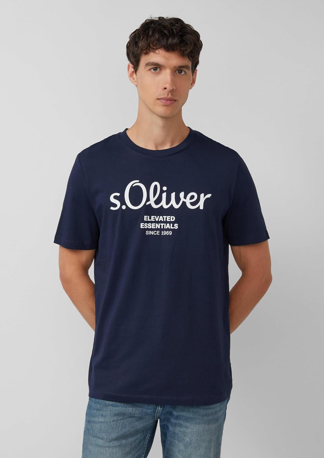 Thumbnail 2 de s.Oliver T-Shirt aus Baumwolle mit Label-Print – bequemes Alltags-Oberteil
