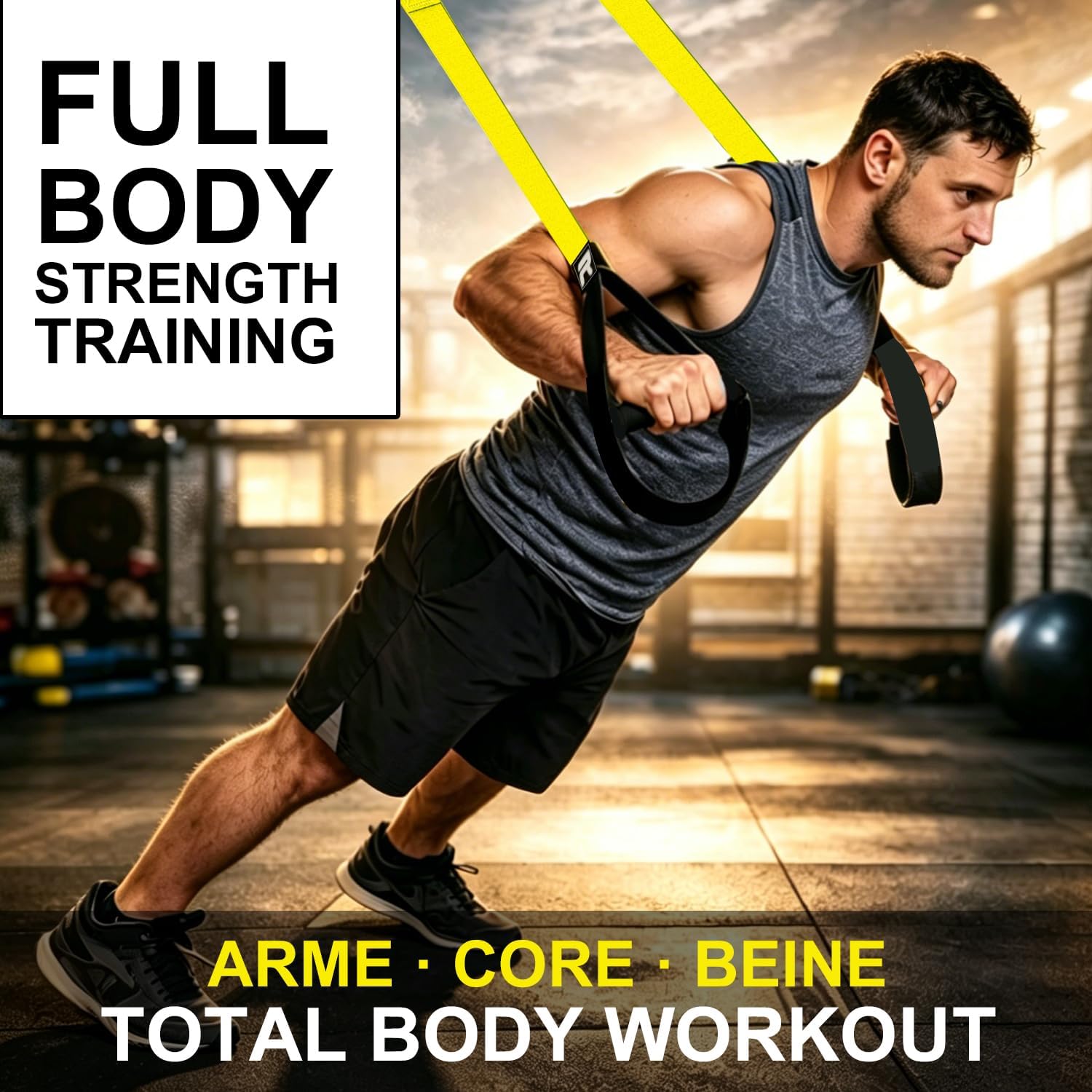 Thumbnail 4 de RHINOSPORT Schlingentrainer Sling Trainer Set