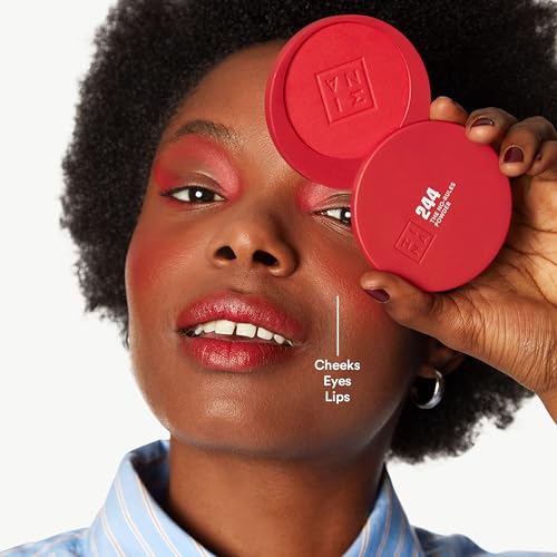 Detalle 2 de 3INA The No-Rules Powder 244, poudre rouge
