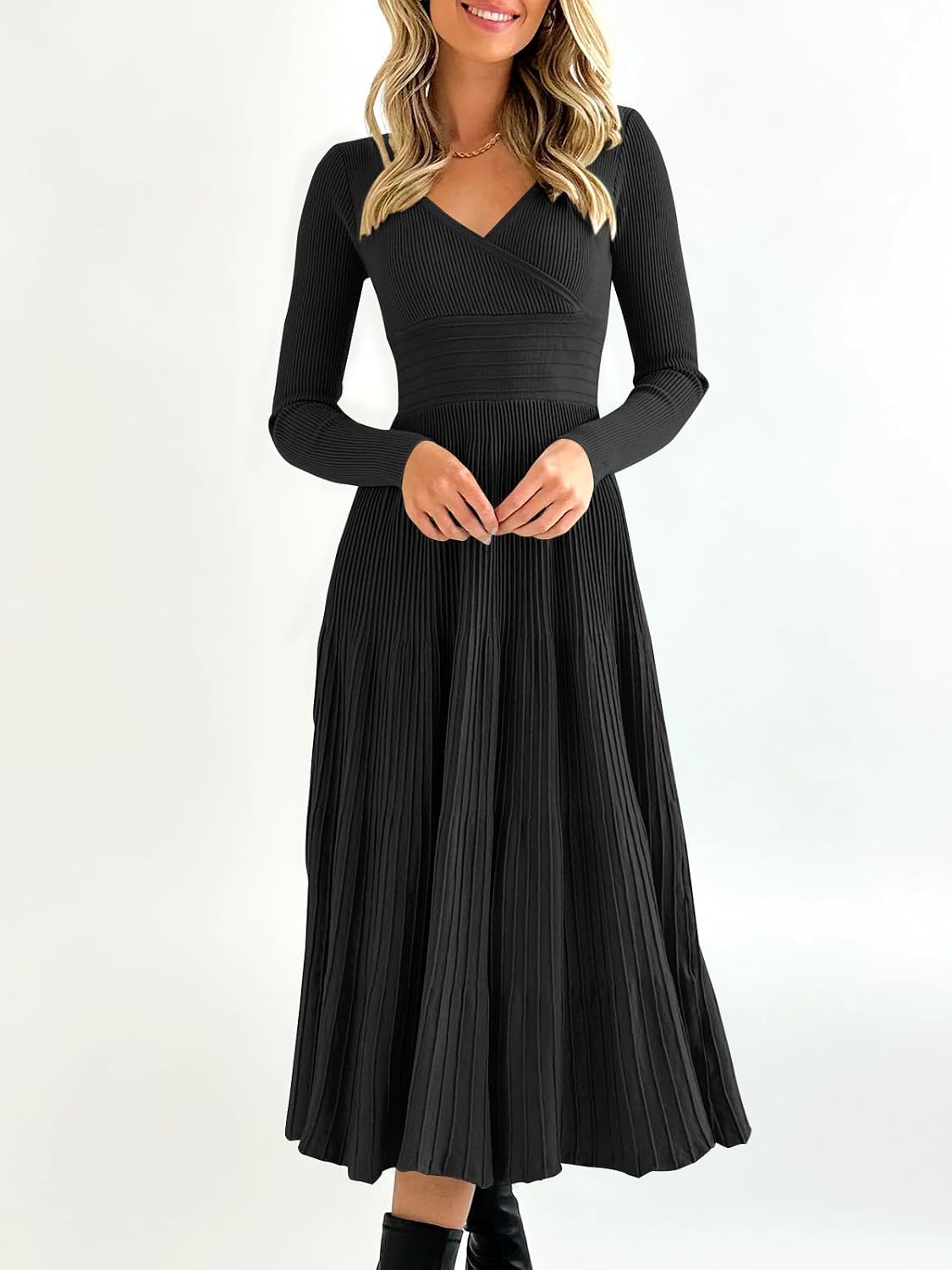 Thumbnail 3 de Saodimallsu Midi Sweater Dress