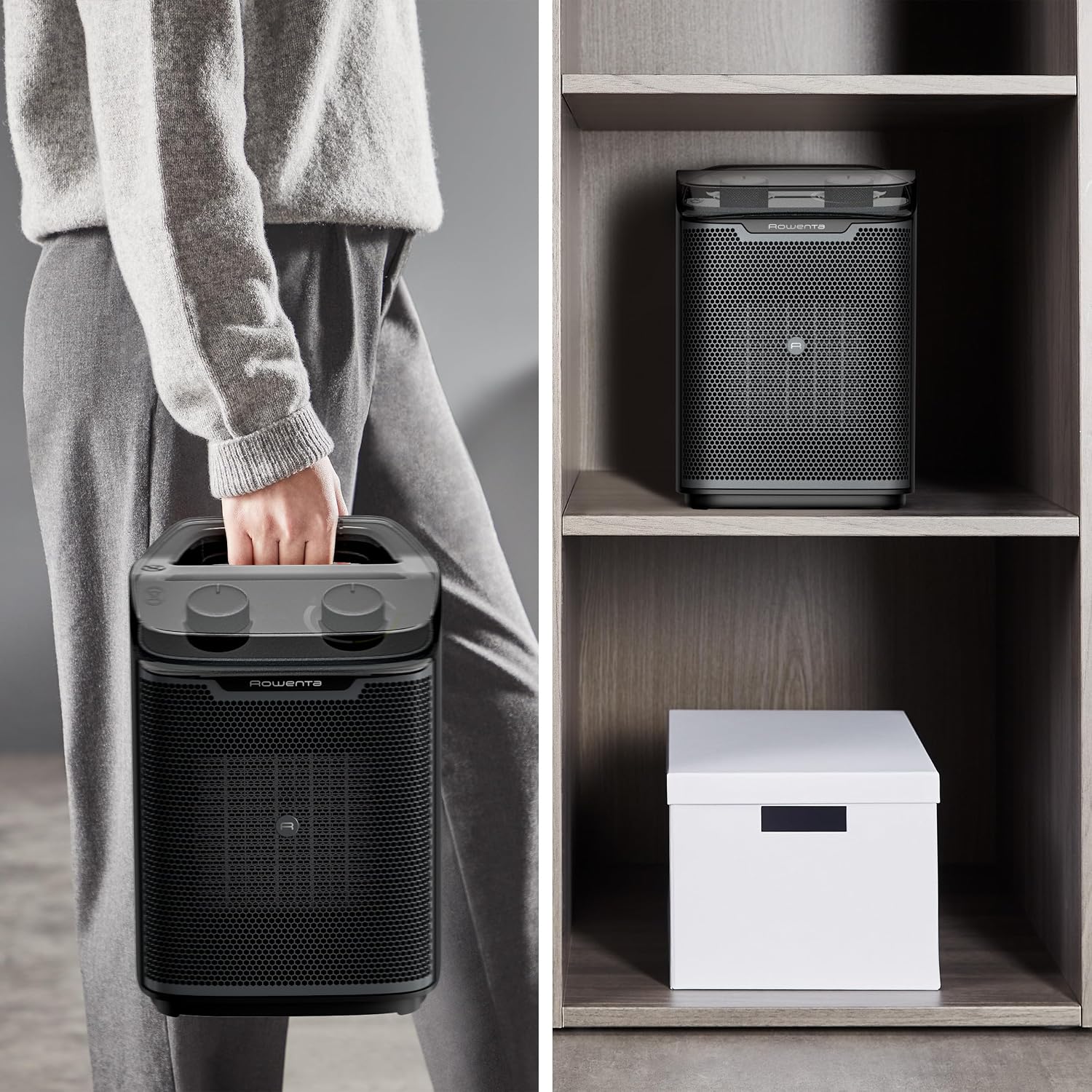 Detalle de Rowenta Intense Comfort Aqua Heizlüfter SO9350F0 ♨