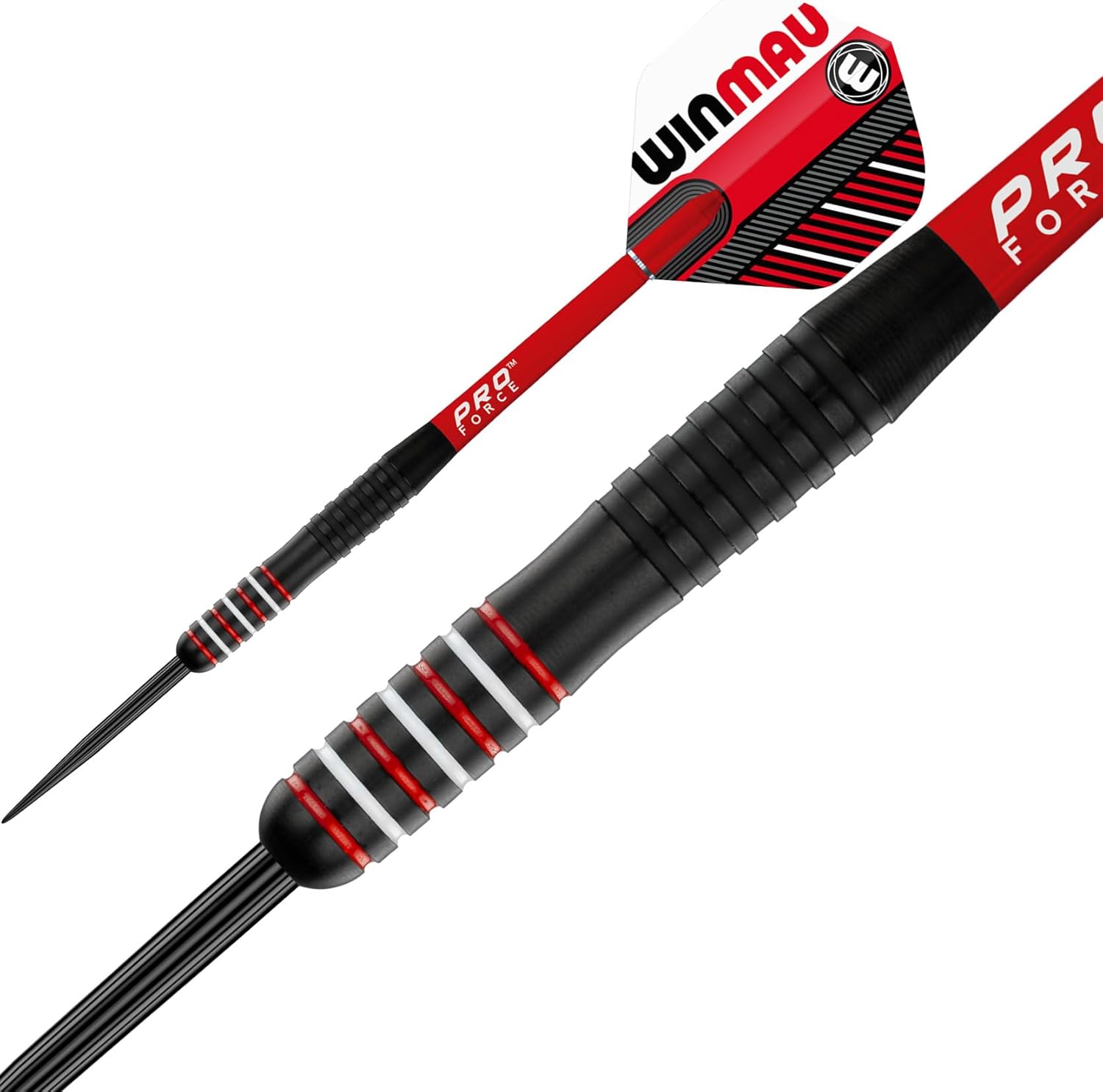 Thumbnail 2 de WINMAU Rookie Red Steeltip Brass Darts Set — 20g Brass Darts with Flights, Shafts and Exclusive Booklet