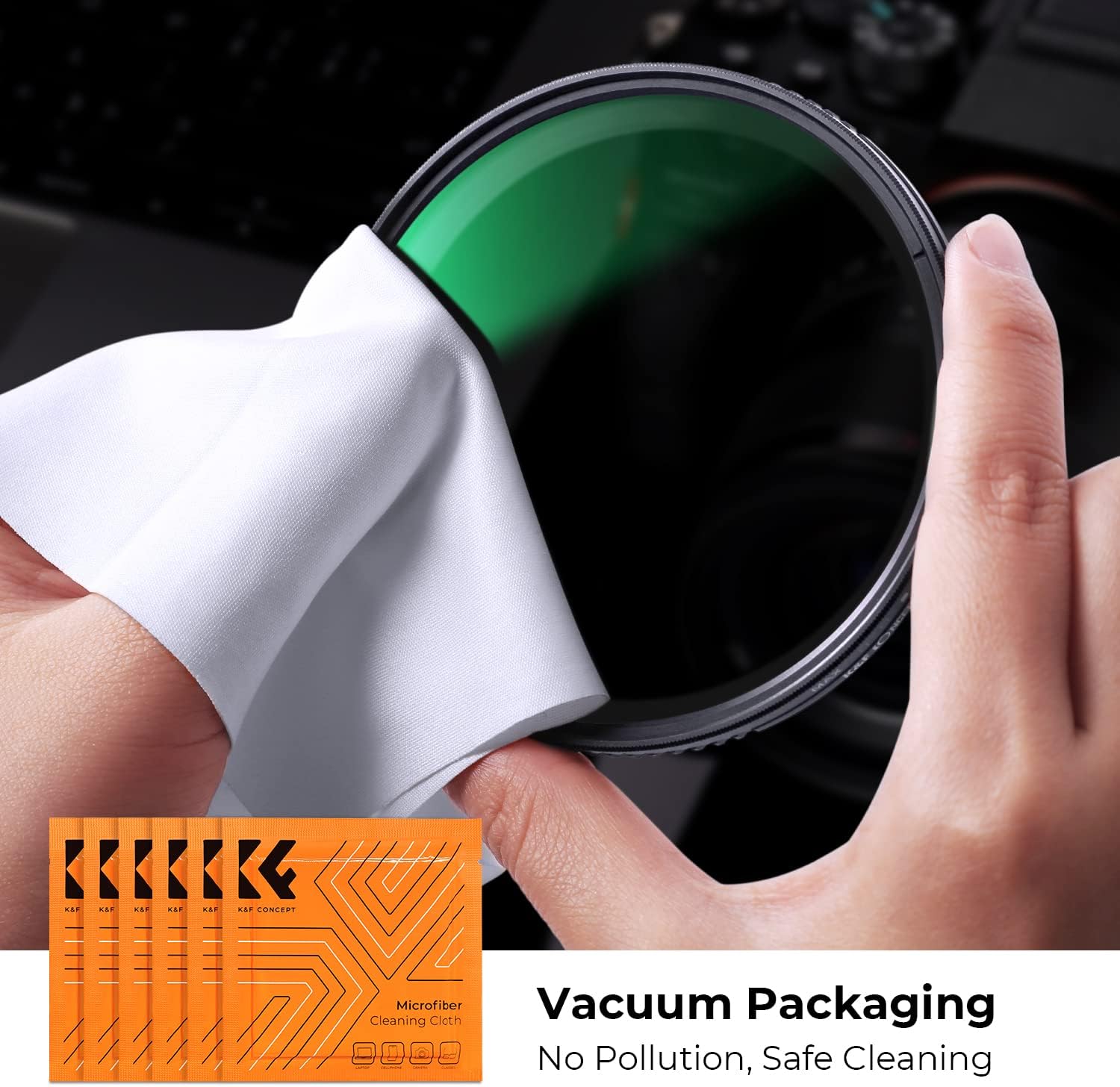 Thumbnail 2 de K&F CONCEPT 9-in-1 Camera Cleaning Kit: All-in-one Kit for Lenses, Sensors and DSLRs