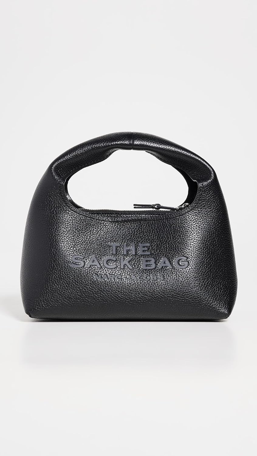 Detalle de Marc Jacobs The Mini Sack, Bag — Élégance compacte à porter en bandoulière chaîne