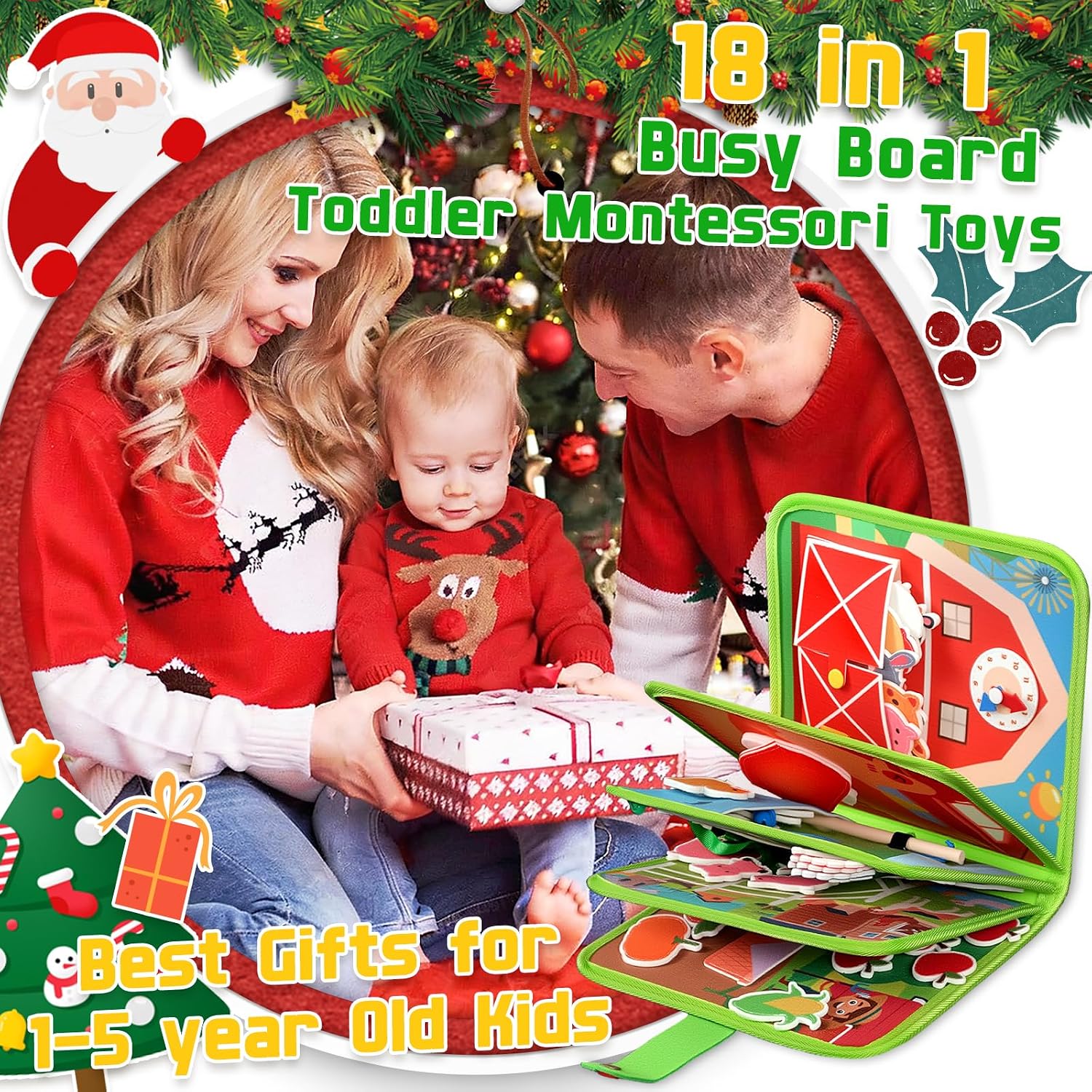 Thumbnail 6 de Toddler Busy Board, 18-in-1