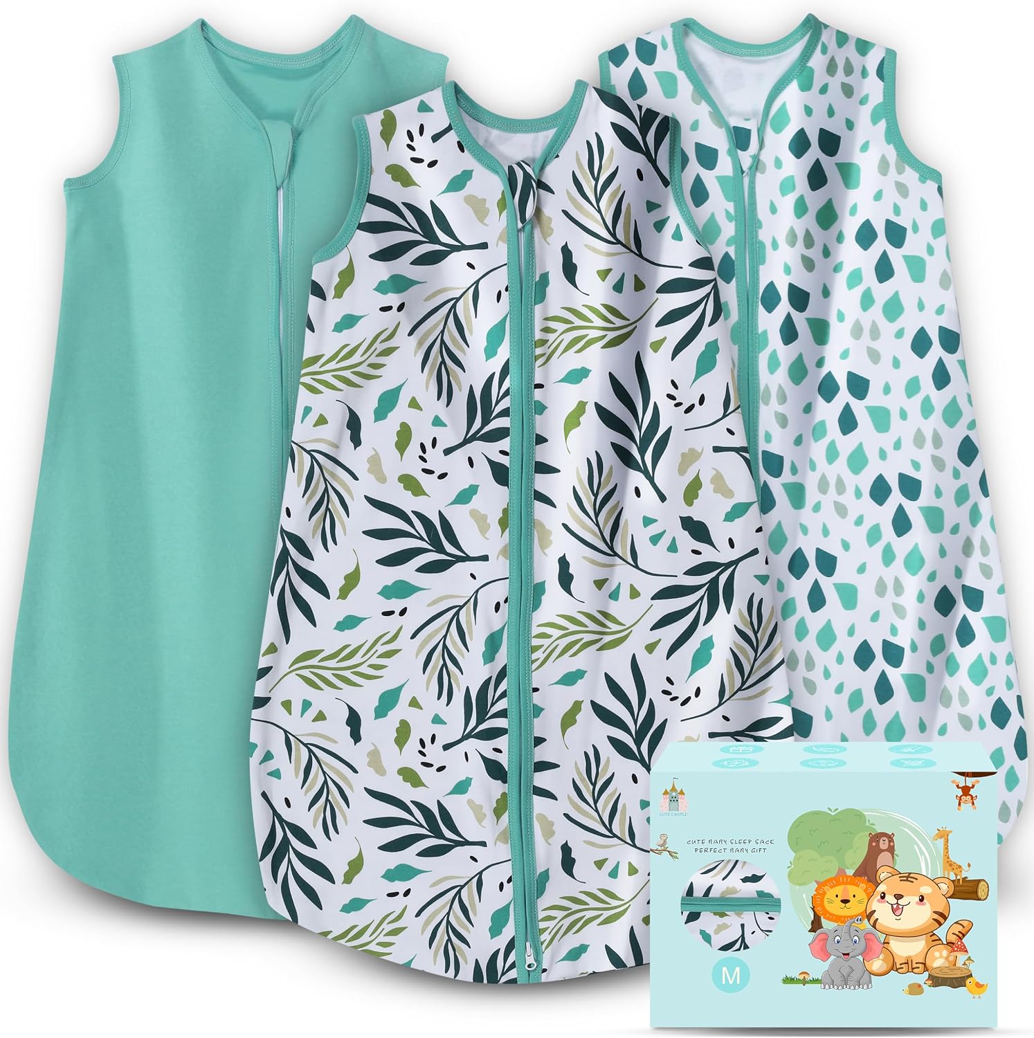 Detalle de Cute Castle Baby Sleep Sack 100% Cotton