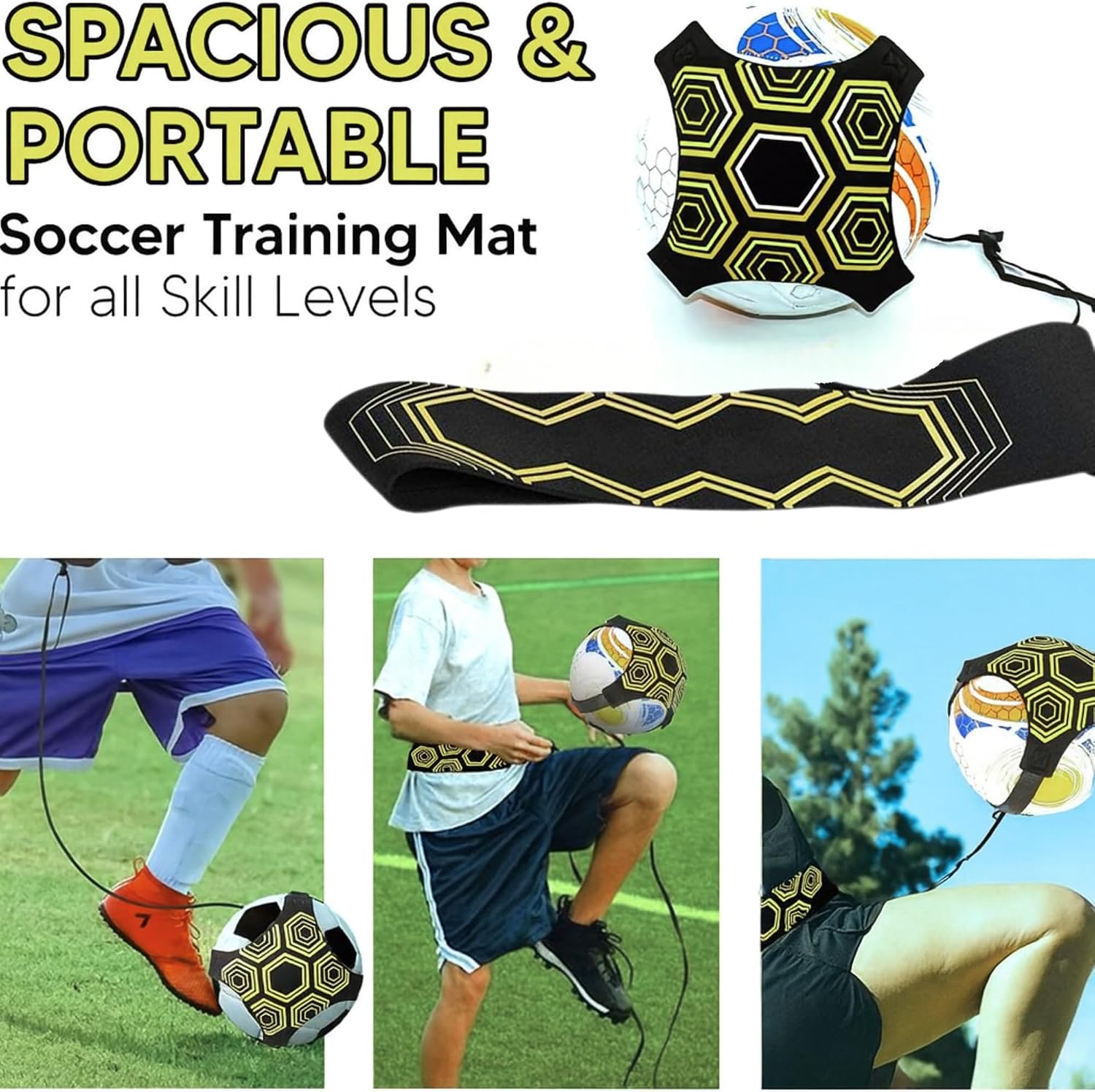 Thumbnail 5 de Soccer Mastery Skills XL Mat 90x60cm