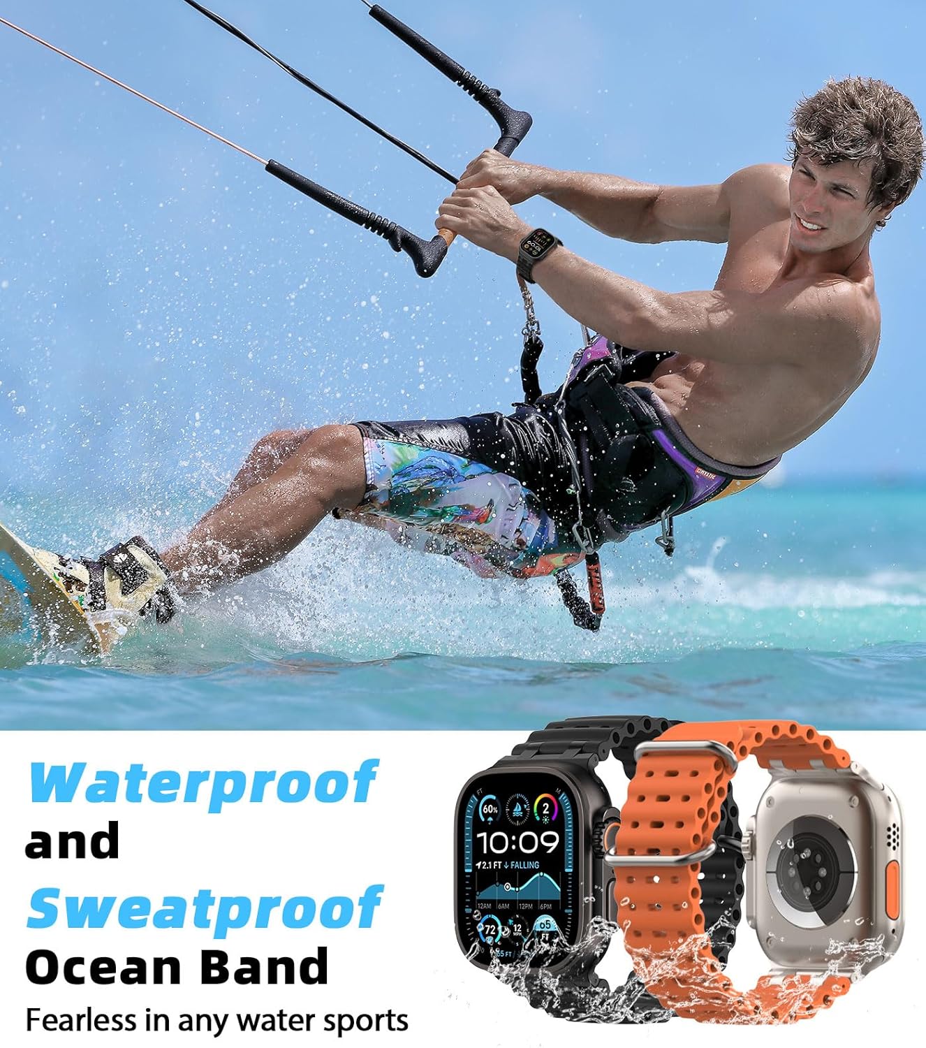 Thumbnail 4 de MoKo Ocean Band for Apple Watch 49mm