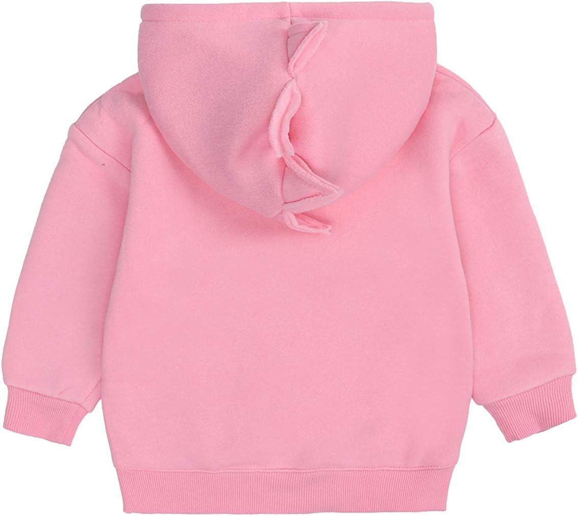 Detalle de Famuka unisex toddlers sweatshirt hoodie (solid colours) for babies 6 months–4 years
