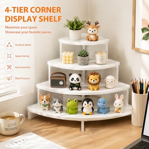 Thumbnail 6 de ZHITENG 4-Stufiges Acryl-Display-Ständer 23×23×18 cm – Parfüm Organizer