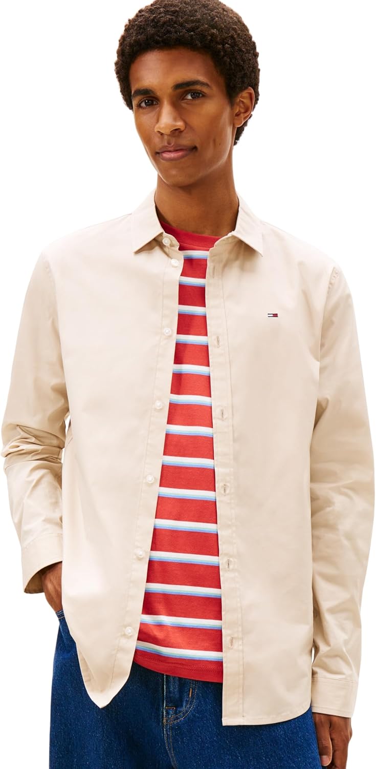 Detalle de Tommy Jeans TJM Original camisa elástica L
