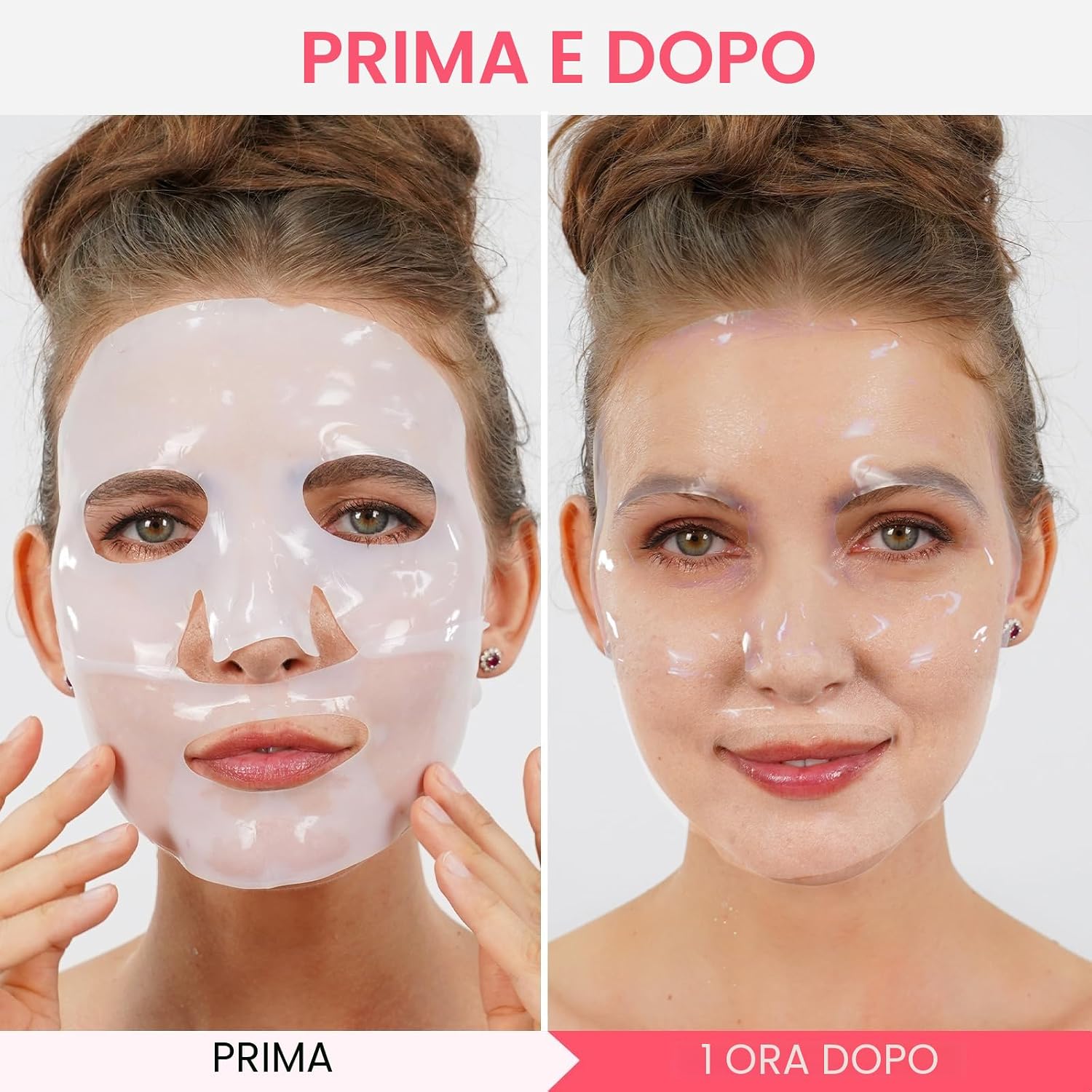 Detalle de Masque al Collagène con Curcuma e Niacinamide – Idratante, Illuminante e Anti-age (6 pezzi)