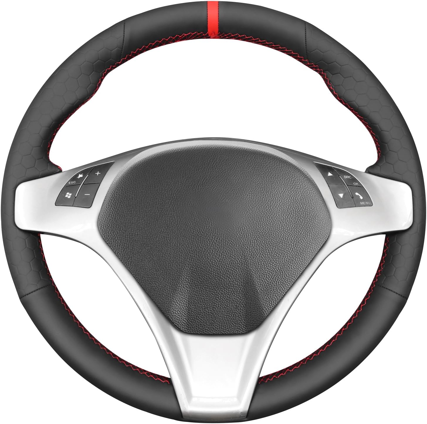 Thumbnail 6 de MEWANT coprivolante cucito a mano per Alfa Romeo Giulietta (2010-2014) e MiTo (2009-2015)