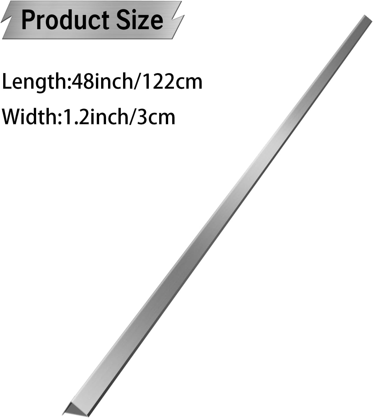 Detalle de Aluminum Corner Guards 1.2 x 1.2 x 48 in