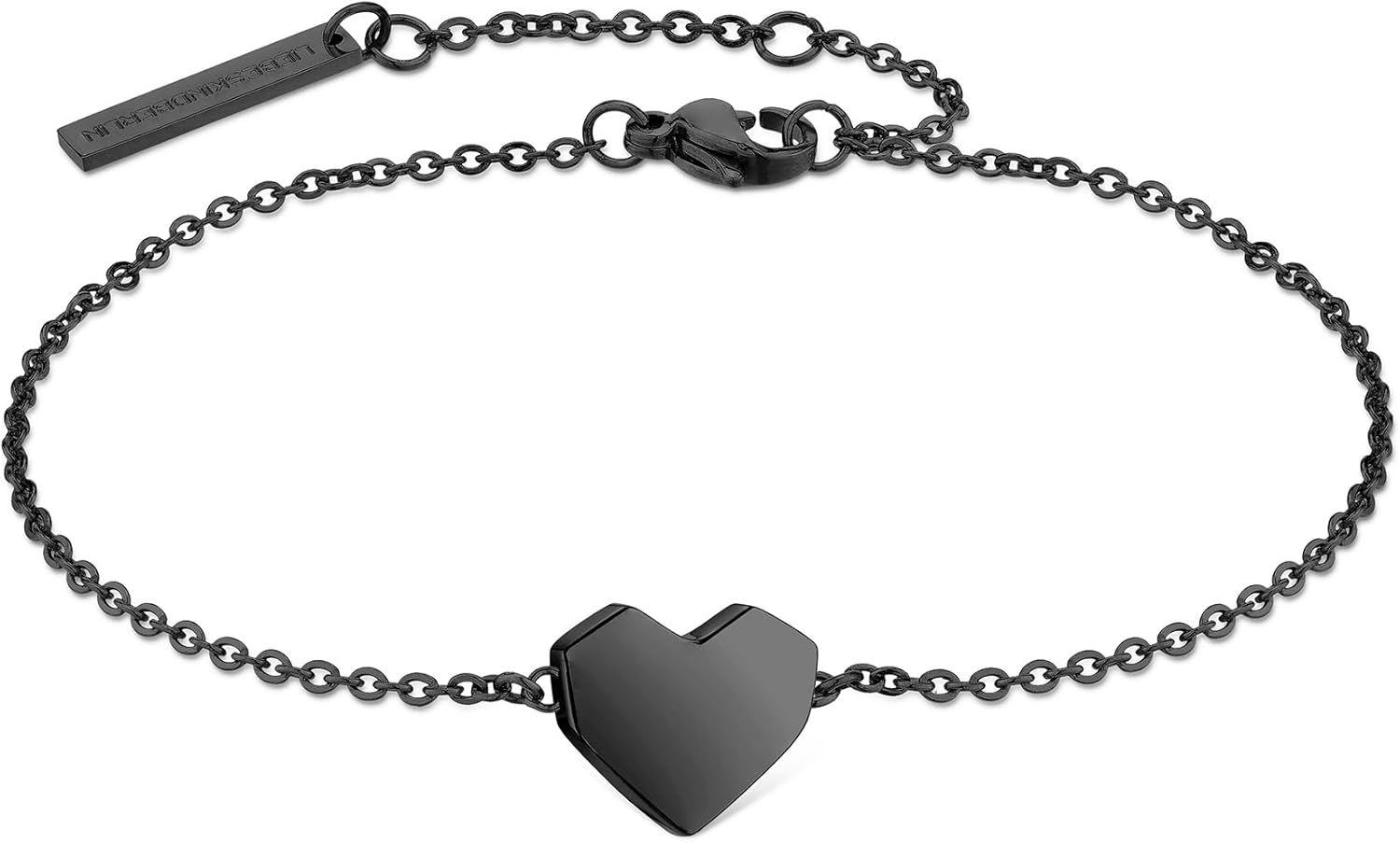 Thumbnail 5 de LIEBESKIND BERLIN Herz-Armband für Damen aus Edelstahl – mit Herzanhänger