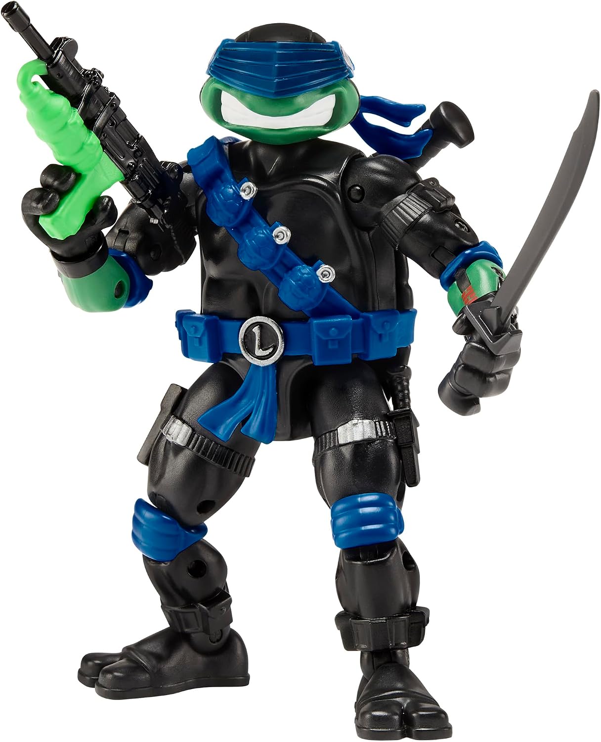 Detalle de TEENAGE MUTANT NINJA TMNTxGI Joe Leo / Snake Eyes アクションフィギュア 2体セット