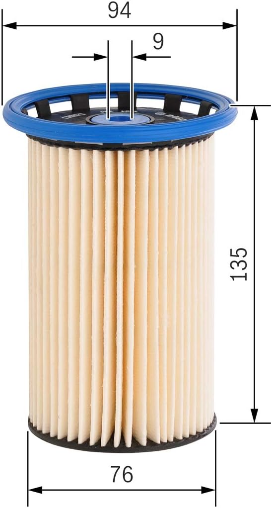 Detalle de Bosch N2032 – Filtre à carburant Diesel, séparation des particules et protection du système d'injection