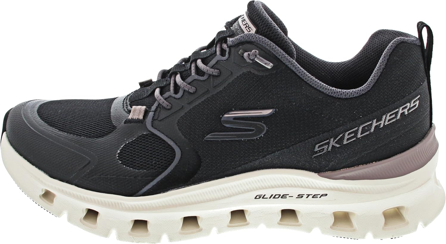 Detalle de Skechers Damen Glide-Step Pro Slip-In – Taupe Mesh, Größe 38 EU