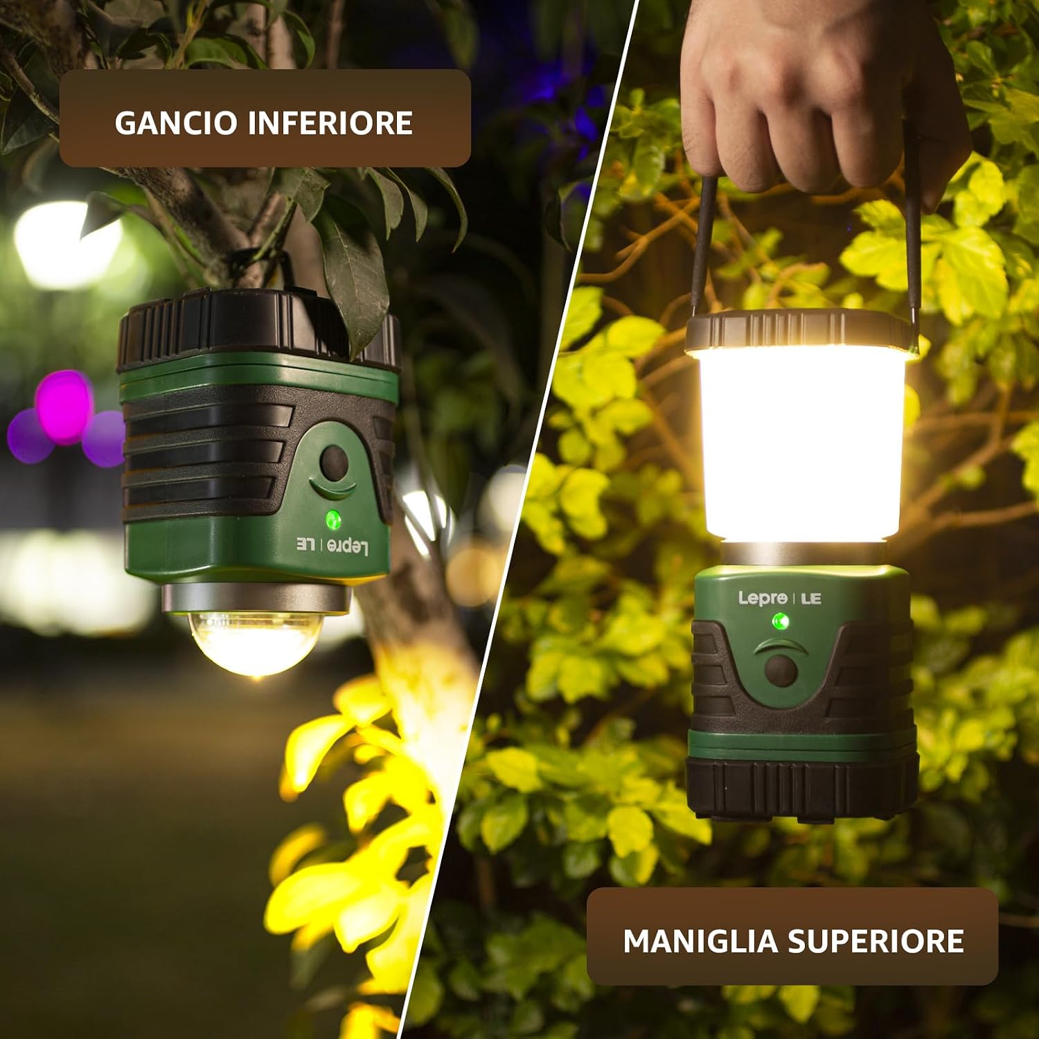Thumbnail 6 de Lepro Lampada LED da Campeggio 1000lm