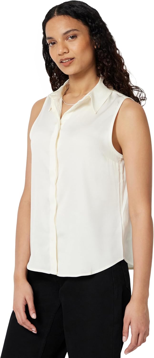 Thumbnail 6 de Amazon Essentials Damen Ärmellose Bluse mit Knopfleiste in normaler Passform
