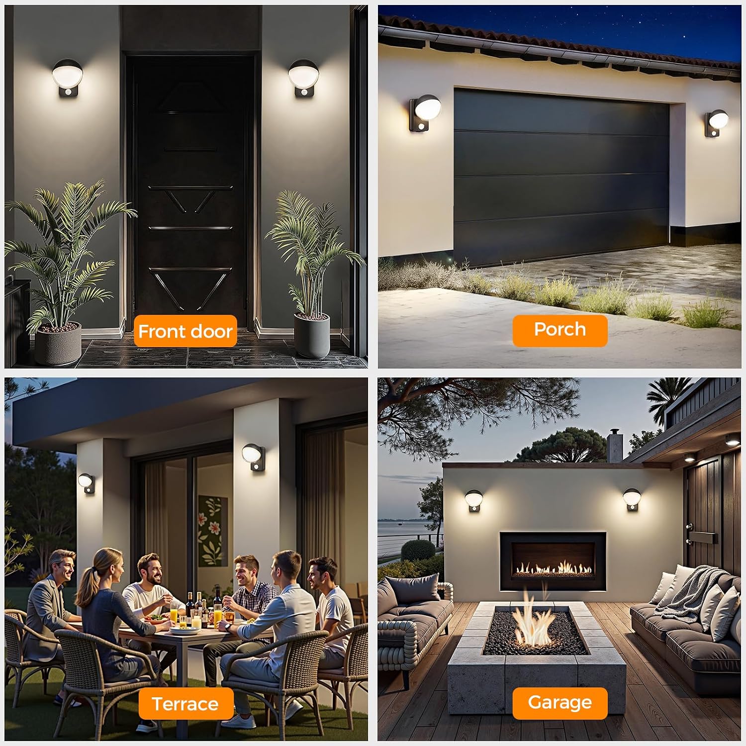 Thumbnail 4 de Motion Sensor Lights Outdoor 18W 3000K
