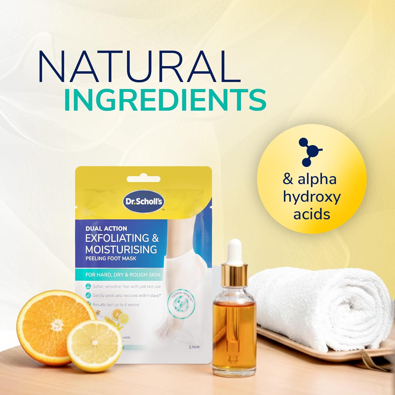 Thumbnail 6 de Dr. Scholl's Rough, Dry Skin Ultra Exfoliating Foot Peel Mask – Moisturising and Rejuvenating One Pair