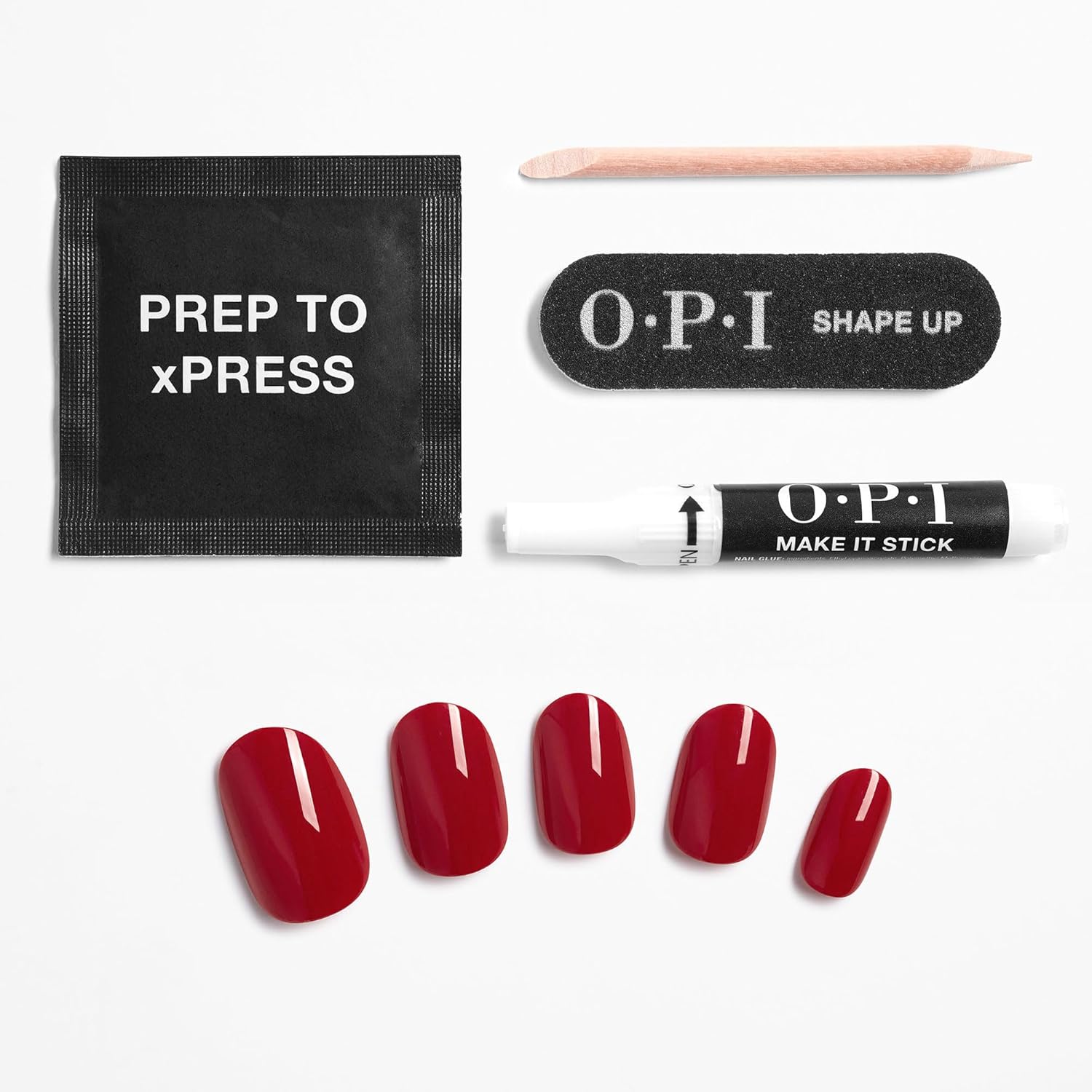 Thumbnail 1 de OPI xPRESS/ON faux ongles effet gel, tenue jusqu’à 14 jours – Kit de 30 press-on