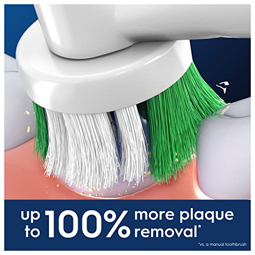 Detalle de Oral-B Pro Precision Clean Toothbrush Heads, X-Shape Bristles, Pack of 12