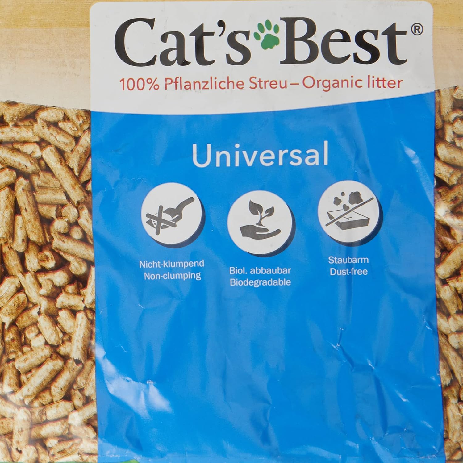 Detalle de Cat's Best Universal 11 Kg – Litière naturelle, absorbante et durable