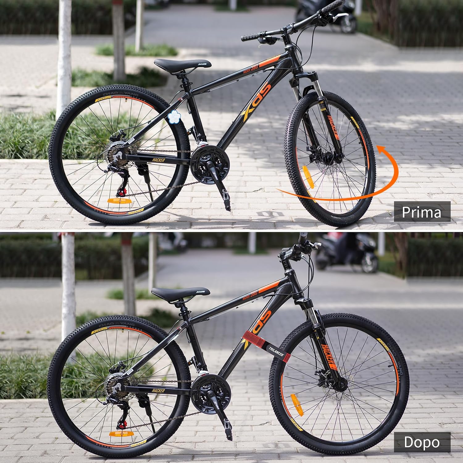 Thumbnail 4 de Trilancer Cinghie di Fissaggio per Portabici 65 cm