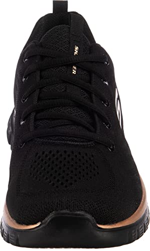 Thumbnail 3 de Skechers Graceful Get Connected Regular Zapatillas mujer 36 EU Black Mesh Rose Gold Trim