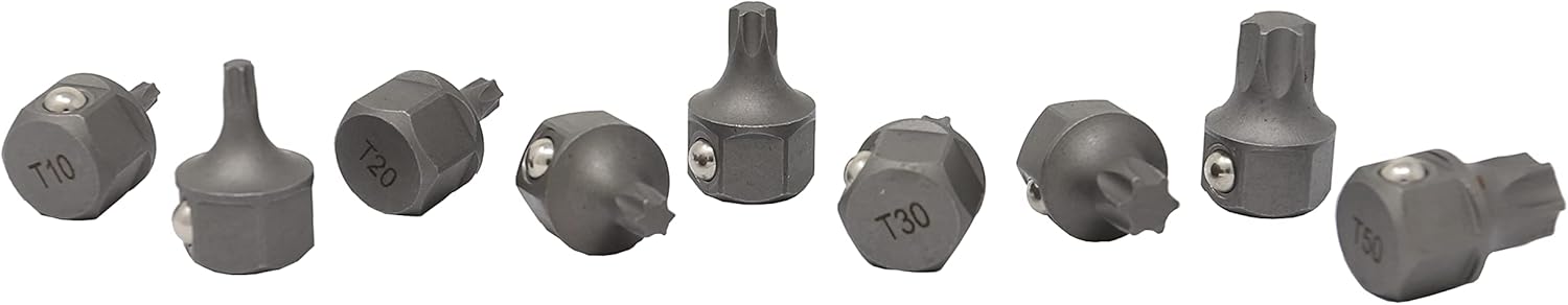 Detalle de CTA Tools 5058 9 Pc. Stubby Torx Bit Set