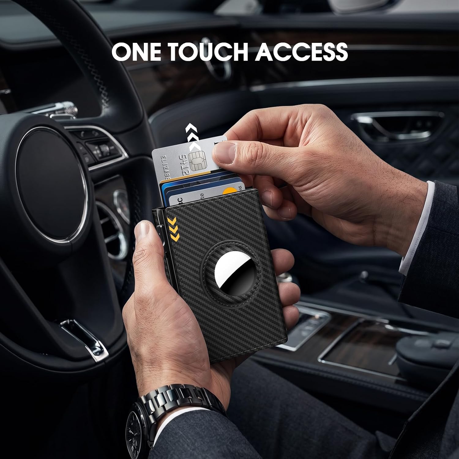 Thumbnail 5 de GAOCHALE AirTag Wallet Genuine Leather 👛