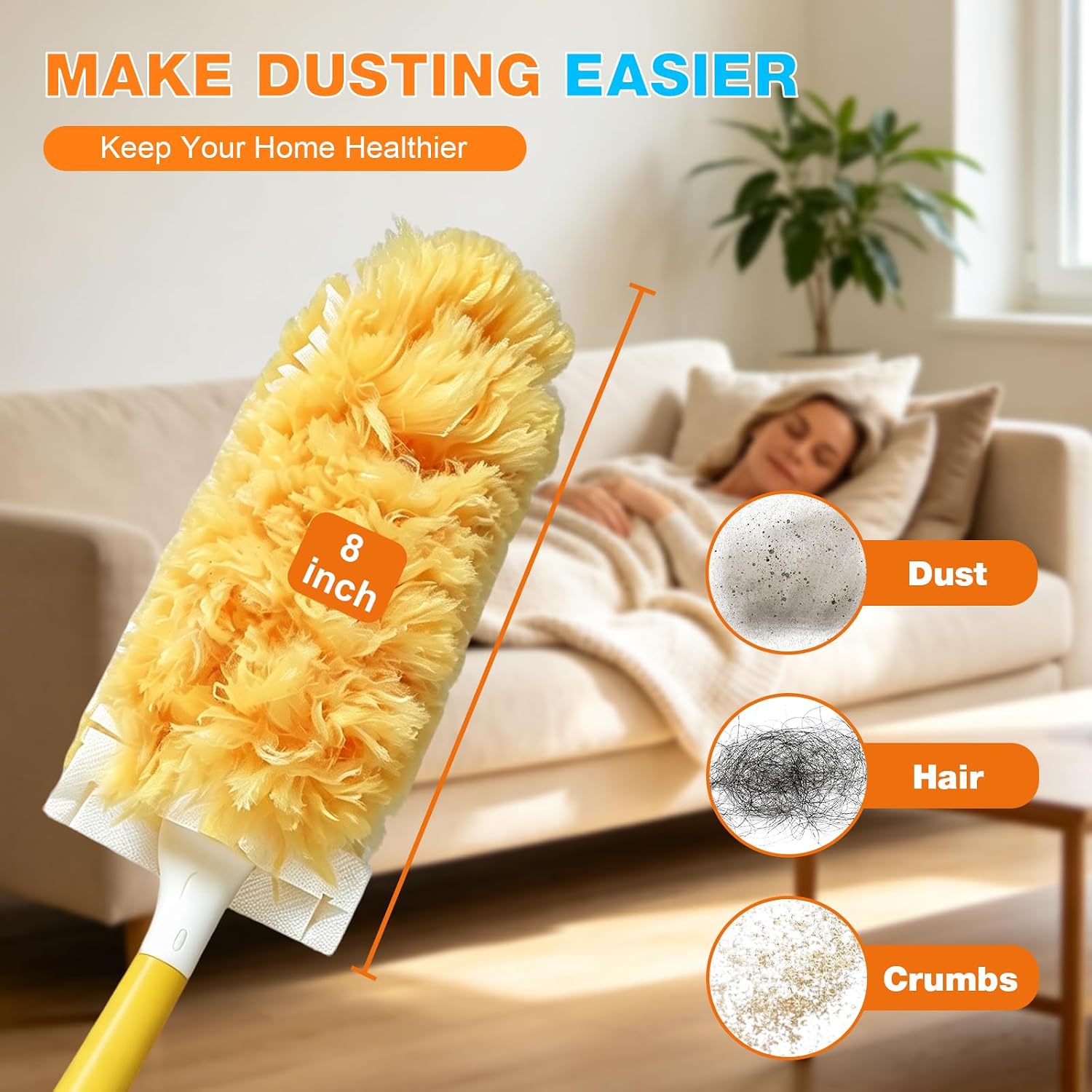 Detalle de Duster Refills, 60 Count