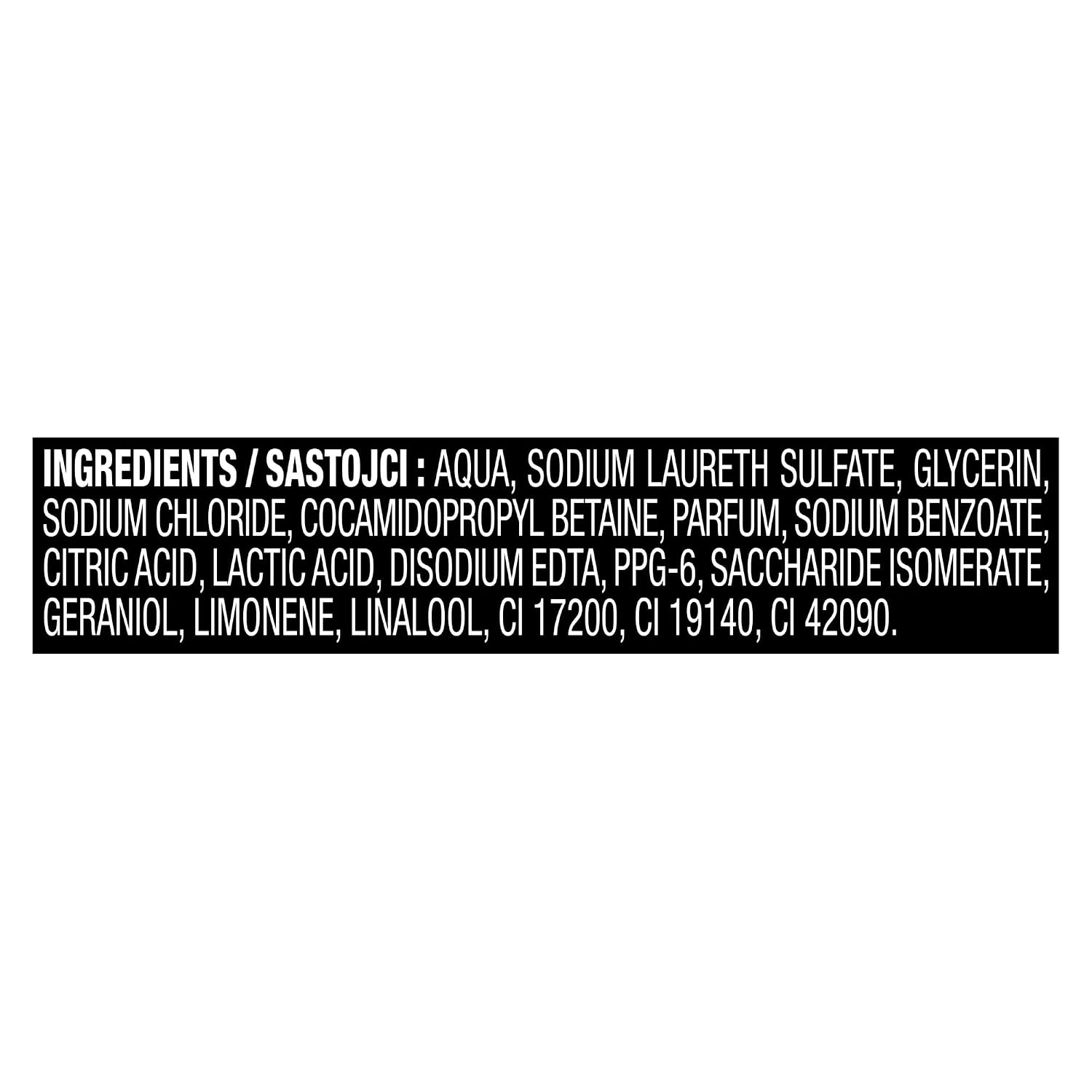 Detalle 2 de AXE 3-in-1 Duschgel & Shampoo Dark Temptation – 6x250 ml
