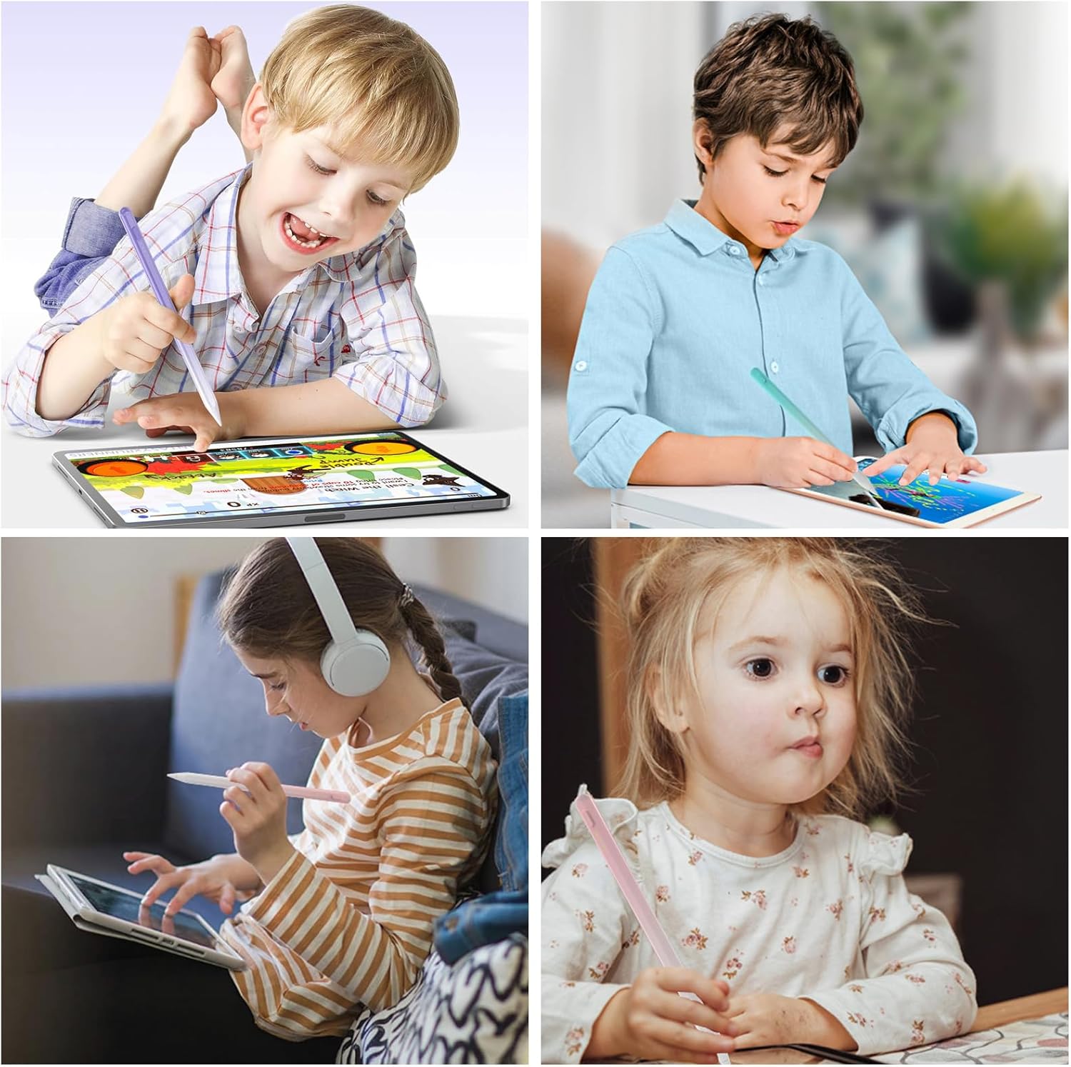 Thumbnail 6 de Milikilo Stylus Pen for iPad with 14‑Minute Fast Charge, Palm Rejection & Tilt Sensitivity (Pink)