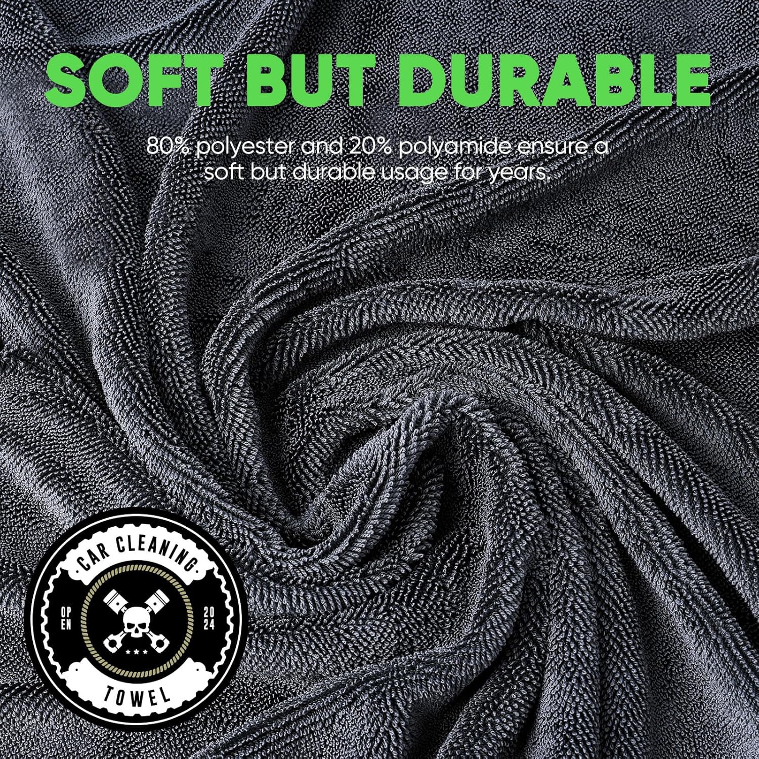 Thumbnail 4 de KKV 2-Pack Microfiber Towels 35" x 24"