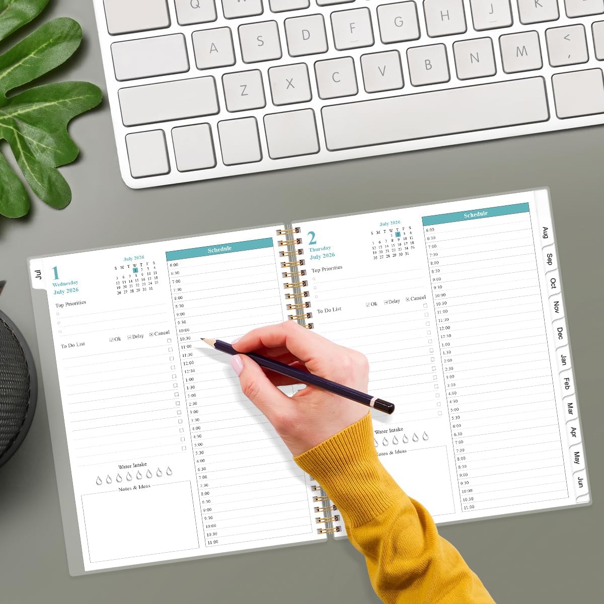 Thumbnail 6 de Daily Planner 2026 โ 12 Month ๐