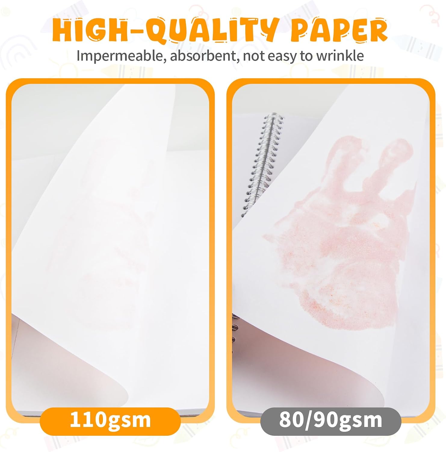 Thumbnail 3 de Umriox Drawing Pads for Kids 2 Pack