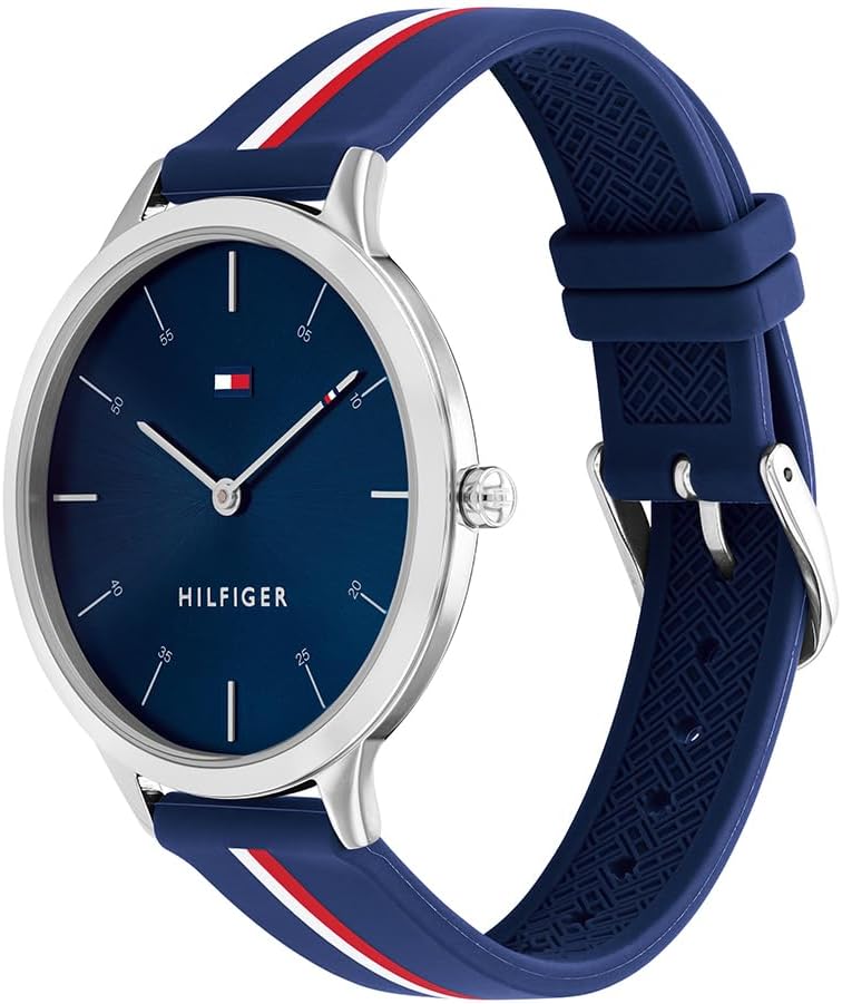 Thumbnail 1 de Tommy Hilfiger Analog-Quarzuhr für Damen (1782499) mit blauem Silikonarmband