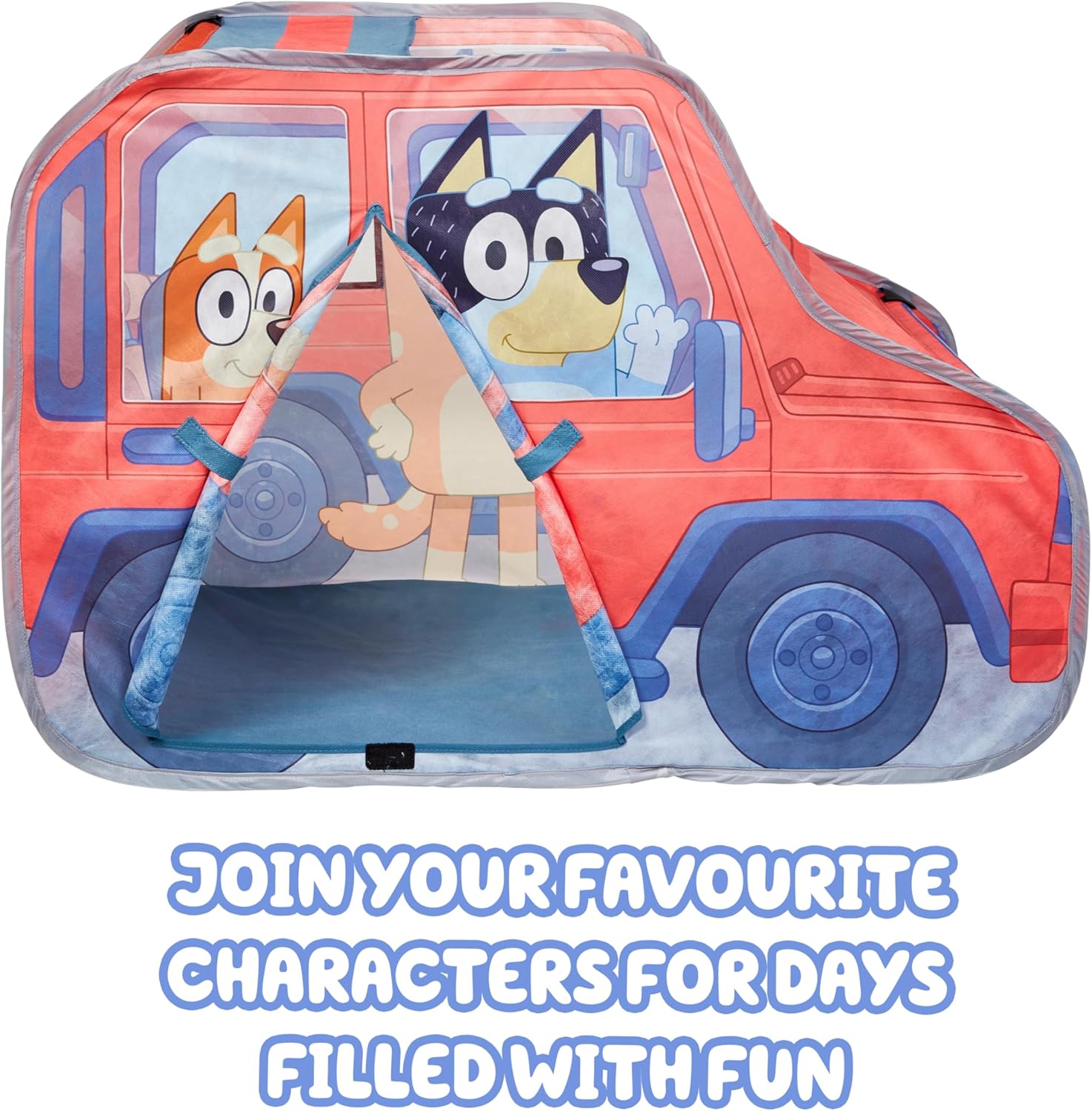 Detalle de Bluey Heeler 13181 - Tenda da gioco pop-up 4WD Family