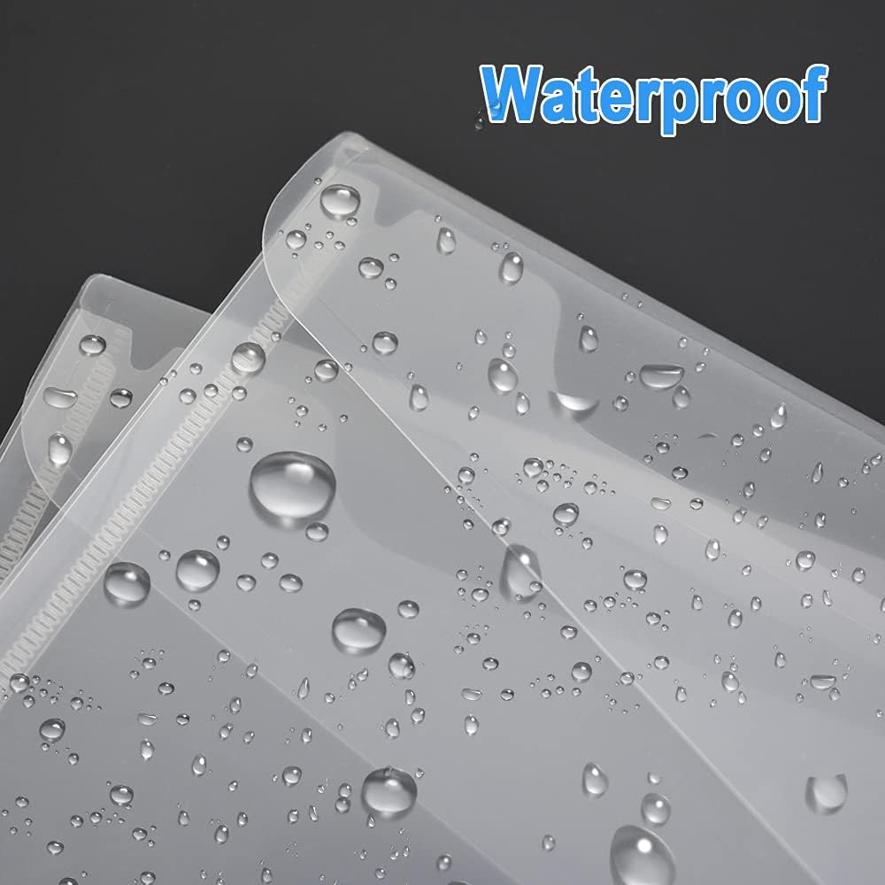 Thumbnail 4 de Clear Plastic Wallets 10 Pack A4