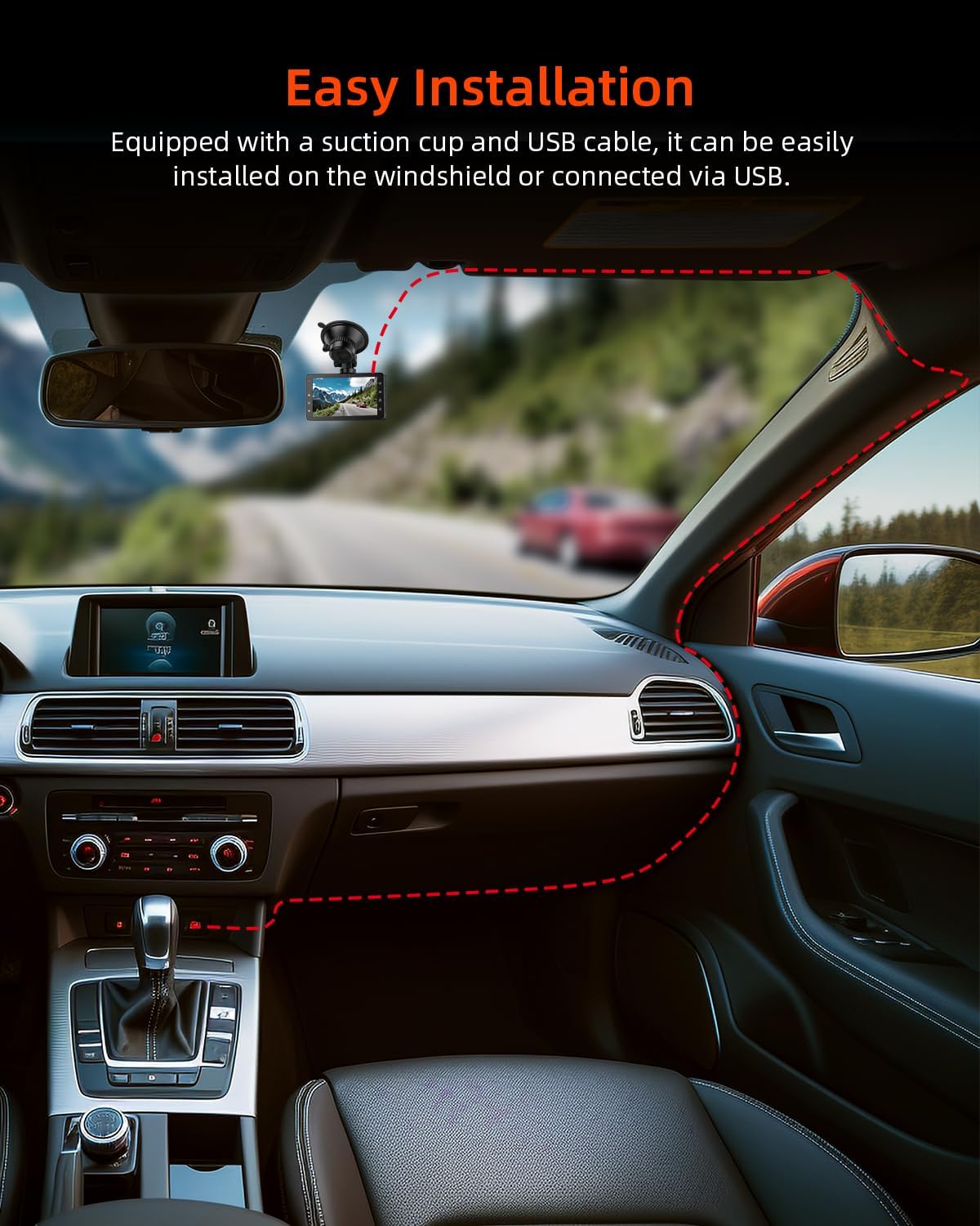 Thumbnail 6 de Zhiroad Dash CAM Coche 1080P 176°